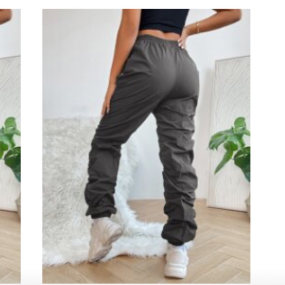 SHEIN Women's Dark Gray Joggers